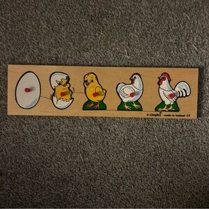 Simplex Wooden Chicken Puzzle